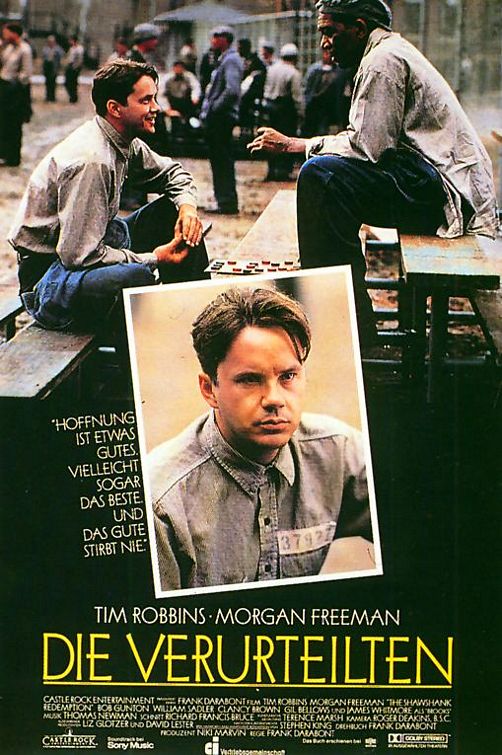 the movie poster: The Shawshank Redemption (1994) ver5