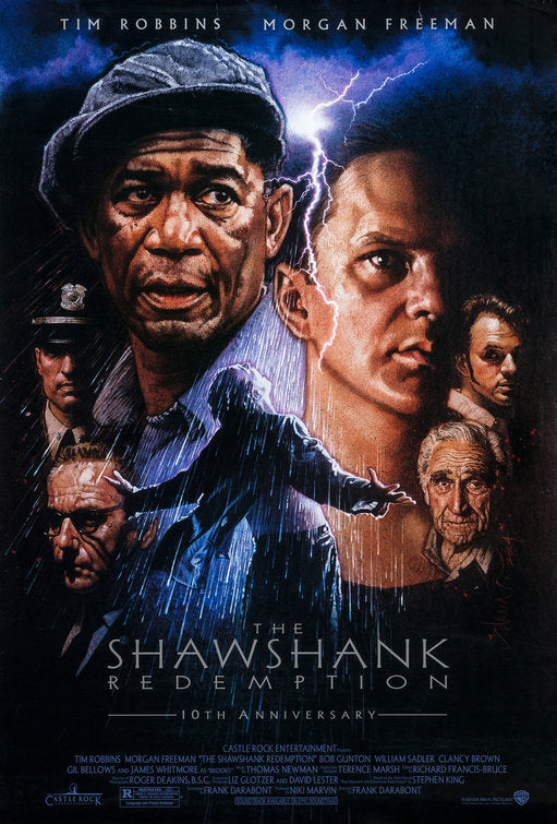 the movie poster: The Shawshank Redemption (1994) ver6