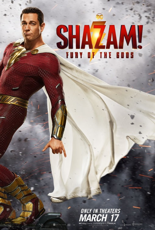 1000 piece jigsaw puzzle for the movie poster: Shazam! Fury of the Gods (2023)