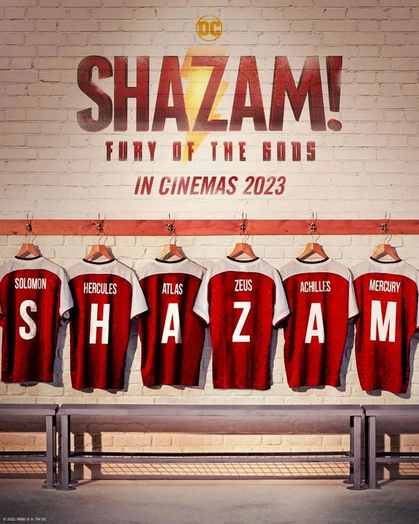 1000 piece jigsaw puzzle for the movie poster: Shazam! Fury of the Gods (2023) ver2