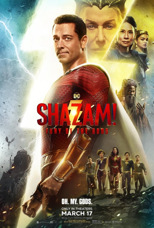 1000 piece jigsaw puzzle for the movie poster: Shazam! Fury of the Gods (2023) ver3