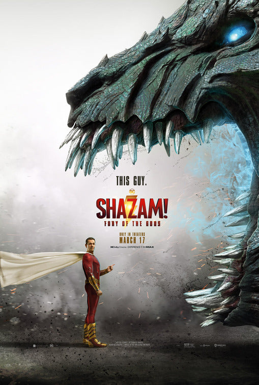 1000 piece jigsaw puzzle for the movie poster: Shazam! Fury of the Gods (2023) ver5