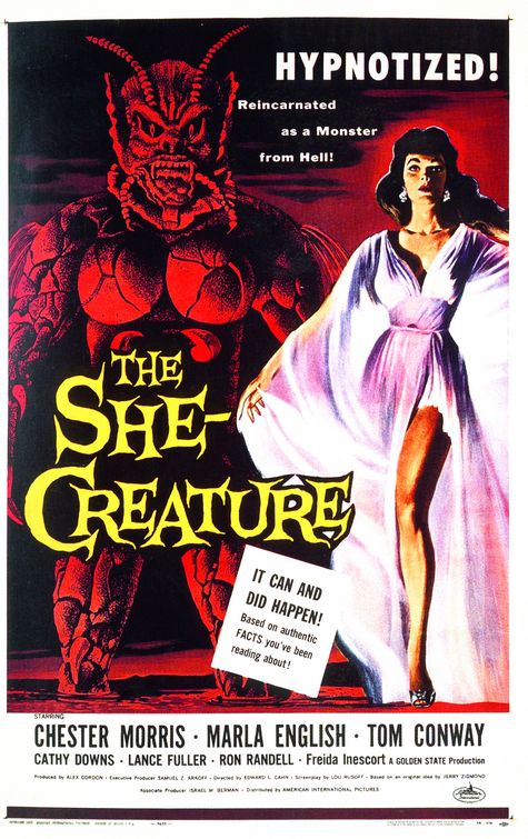 the movie poster: The She-Creature (1956)