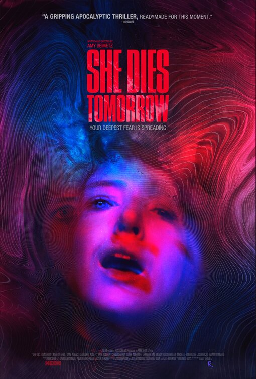 1000 piece jigsaw puzzle for the movie poster: She Dies Tomorrow (2020)
