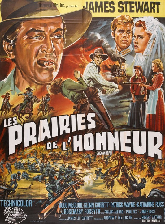 1000 piece jigsaw puzzle for the movie poster: Shenandoah (1965) ver2