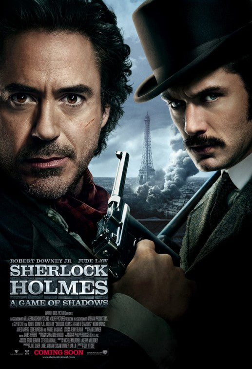 1000 piece jigsaw puzzle for the movie poster: Sherlock Holmes: A Game of Shadows (2011) ver17