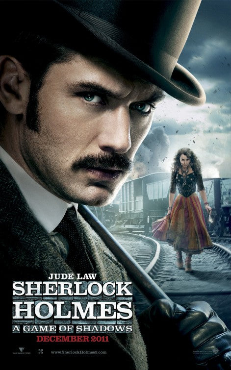 1000 piece jigsaw puzzle for the movie poster: Sherlock Holmes: A Game of Shadows (2011) ver2