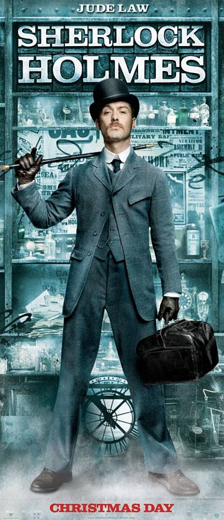 1000 piece jigsaw puzzle for the movie poster: Sherlock Holmes (2009) ver10