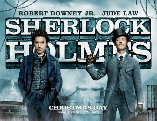 1000 piece jigsaw puzzle for the movie poster: Sherlock Holmes (2009) ver15