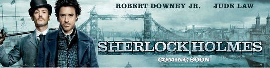 1000 piece jigsaw puzzle for the movie poster: Sherlock Holmes (2009) ver16