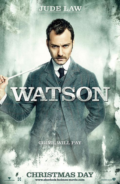 1000 piece jigsaw puzzle for the movie poster: Sherlock Holmes (2009) ver2