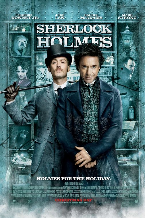 1000 piece jigsaw puzzle for the movie poster: Sherlock Holmes (2009) ver5