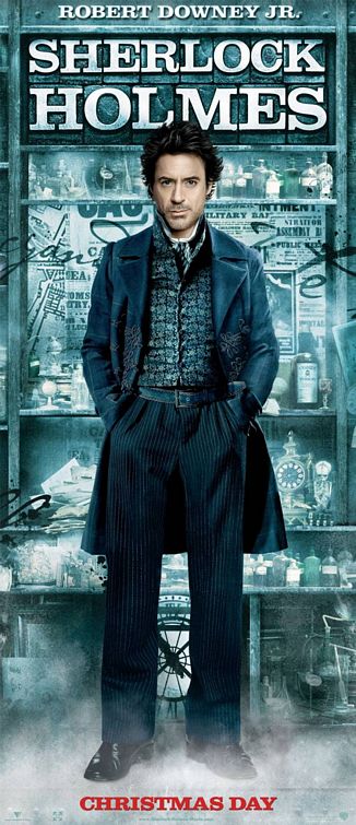1000 piece jigsaw puzzle for the movie poster: Sherlock Holmes (2009) ver9
