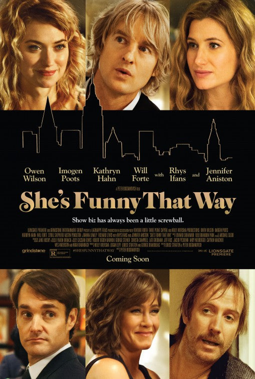 1000 piece jigsaw puzzle for the movie poster: She's Funny That Way (2015) ver7