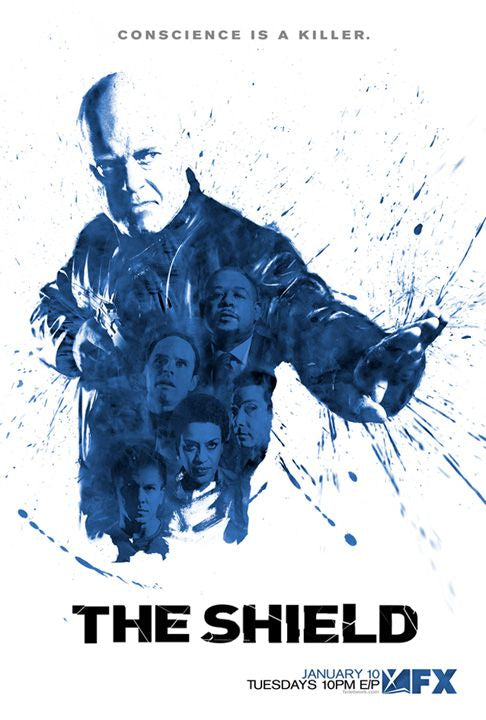 1000 piece jigsaw puzzle for tv poster: The Shield, ver2