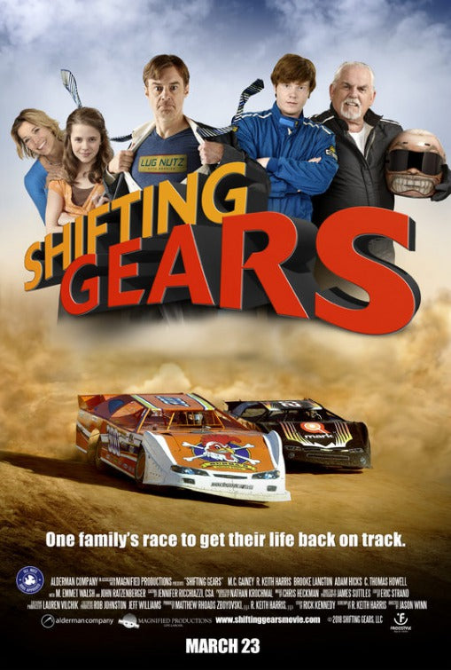 1000 piece jigsaw puzzle for the movie poster: Shifting Gears (2018)