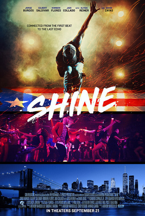 1000 piece jigsaw puzzle for the movie poster: Shine (2018)