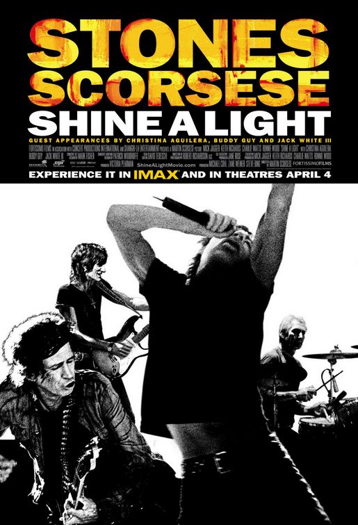 the movie poster: Shine a Light (2008)