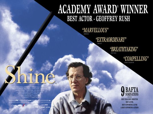 1000 piece jigsaw puzzle for the movie poster: Shine (1996) ver4