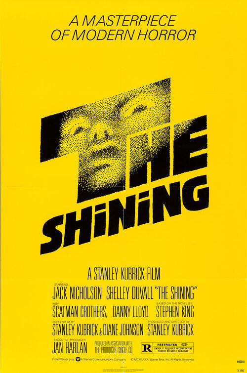 the movie poster: The Shining (1980) ver1