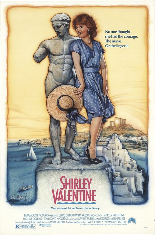 the movie poster: Shirley Valentine (1989) ver1