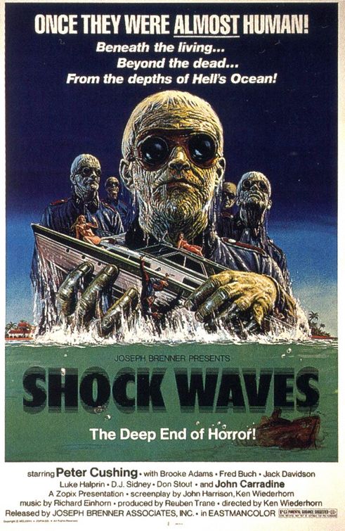 the movie poster: Shock Waves (1977)