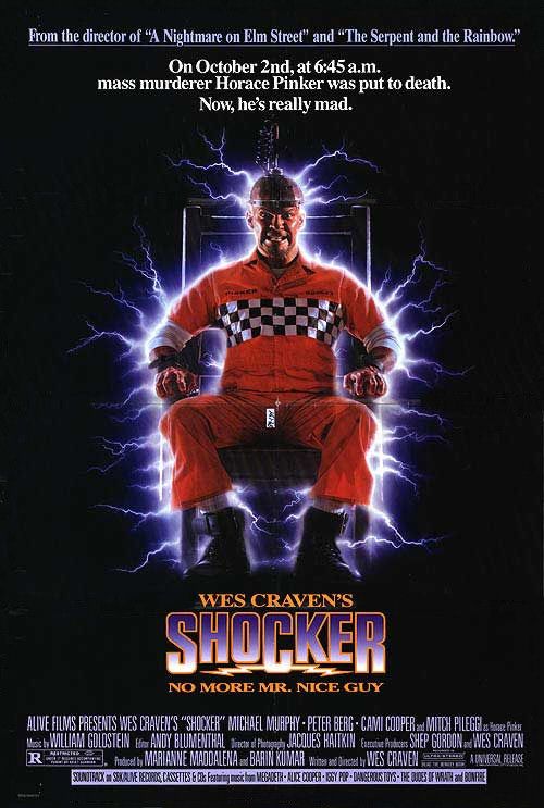 the movie poster: Shocker (1989)
