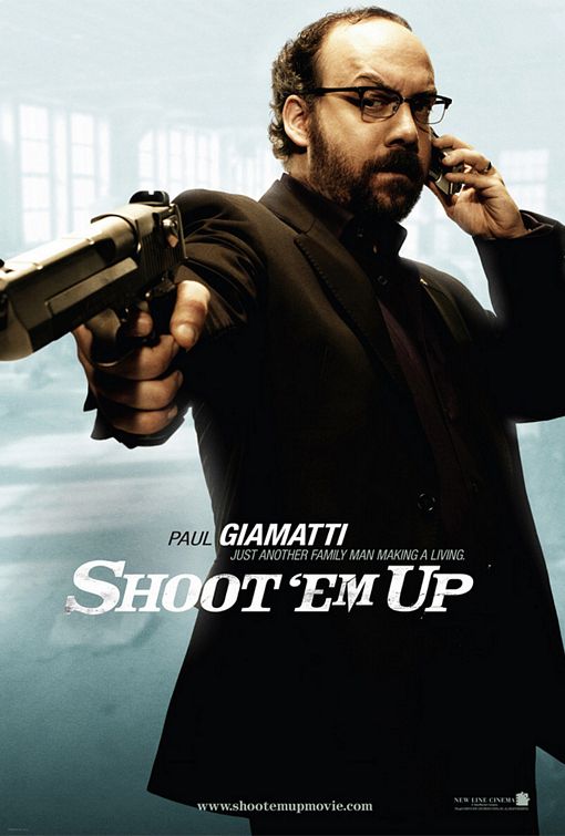 the movie poster: Shoot 'Em Up (2007)