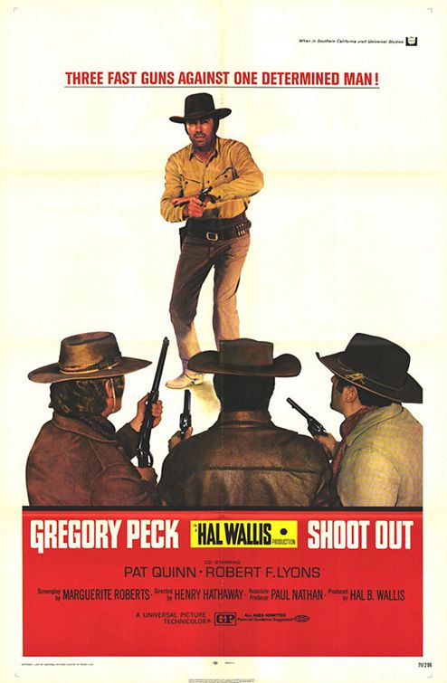 the movie poster: Shoot Out (1971)