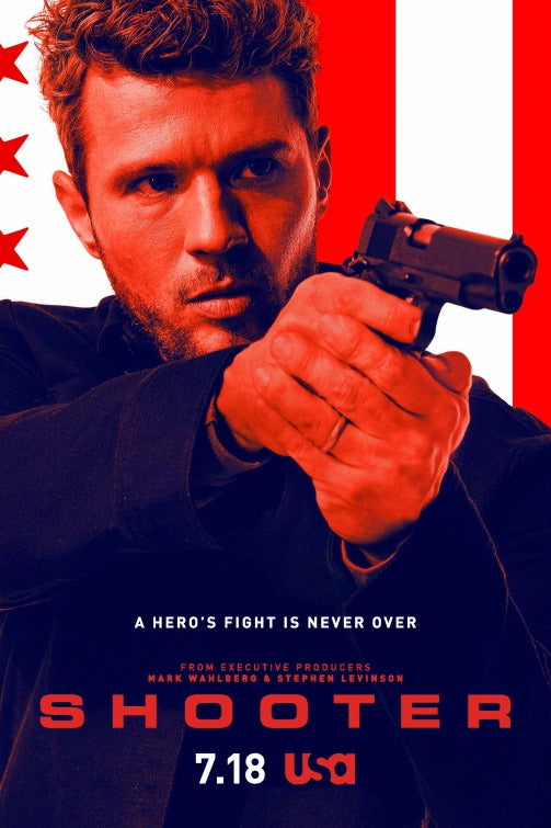 1000 piece jigsaw puzzle for tv poster: Shooter, ver2