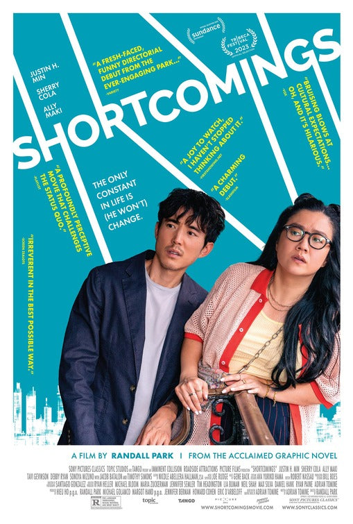 1000 piece jigsaw puzzle for the movie poster: Shortcomings (2023)