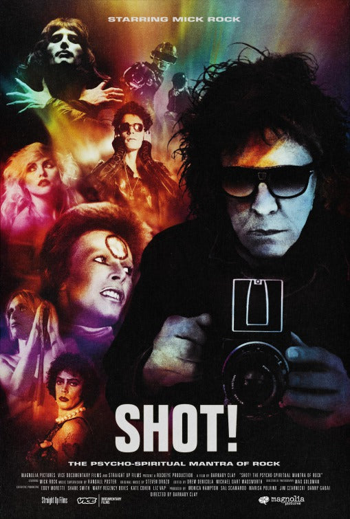 1000 piece jigsaw puzzle for the movie poster: SHOT! The Psycho-Spiritual Mantra of Rock (2017)