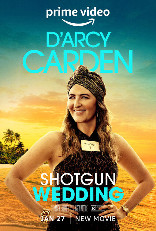 1000 piece jigsaw puzzle for the movie poster: Shotgun Wedding (2022) ver4