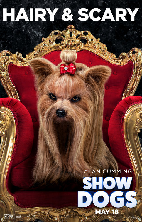 1000 piece jigsaw puzzle for the movie poster: Show Dogs (2018) ver2