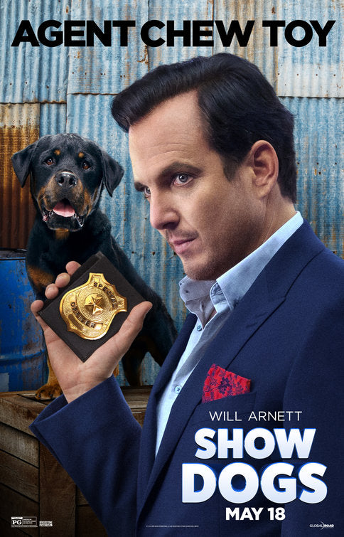 1000 piece jigsaw puzzle for the movie poster: Show Dogs (2018) ver6