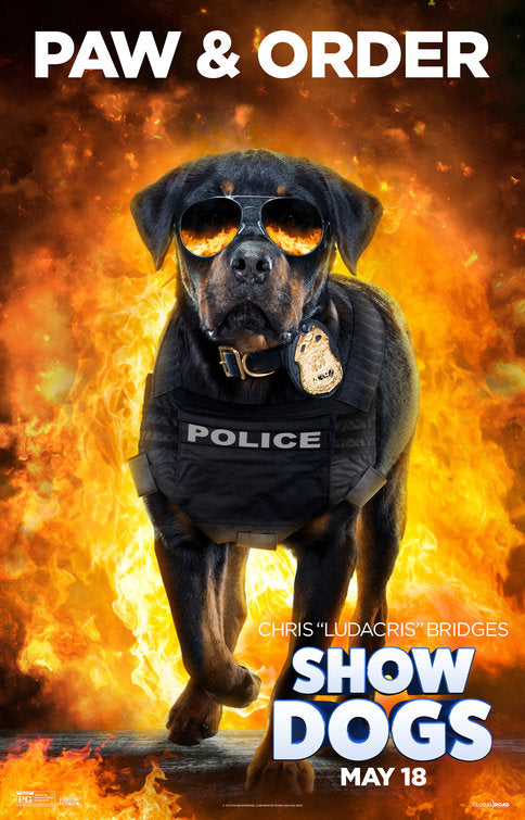 1000 piece jigsaw puzzle for the movie poster: Show Dogs (2018) ver7