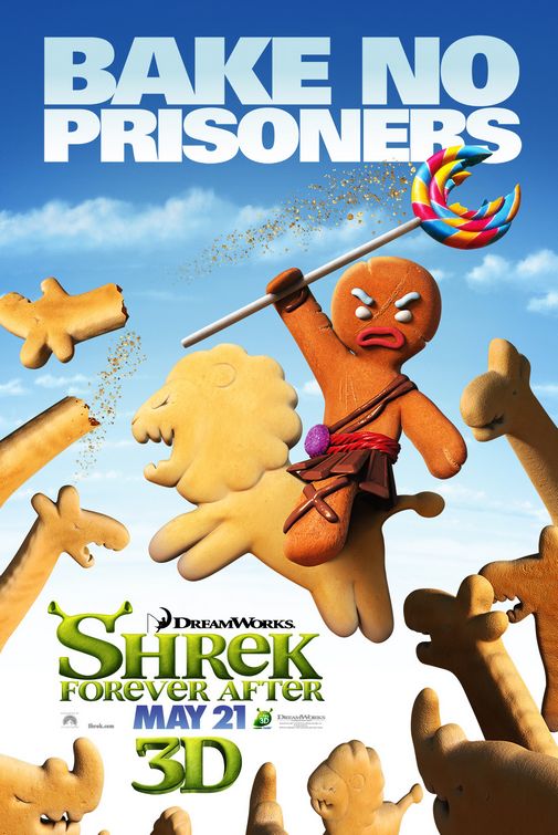 1000 piece jigsaw puzzle for the movie poster: Shrek Forever After (2010) ver6
