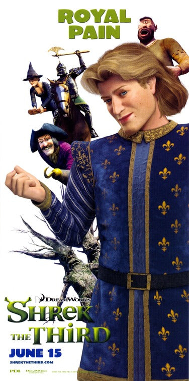 the movie poster: Shrek the Third (2007) ver7