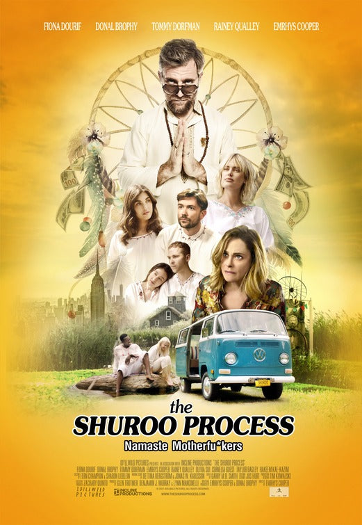 1000 piece jigsaw puzzle for the movie poster: The Shuroo Process (2021)