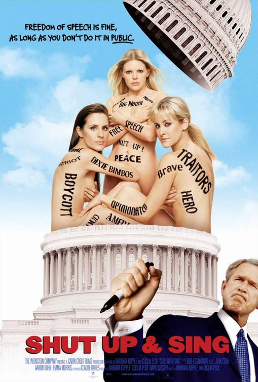 the movie poster: Shut Up and Sing (2006) ver2