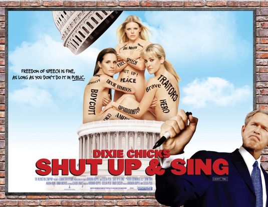 the movie poster: Shut Up and Sing (2006) ver3