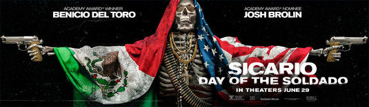 1000 piece jigsaw puzzle for the movie poster: Sicario: Day of the Soldado (2018) ver10