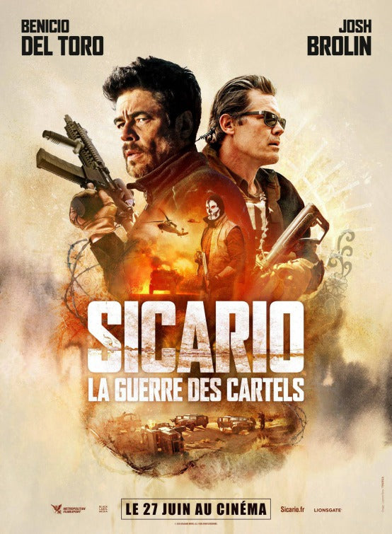 1000 piece jigsaw puzzle for the movie poster: Sicario: Day of the Soldado (2018) ver2