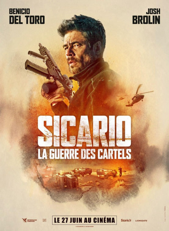 1000 piece jigsaw puzzle for the movie poster: Sicario: Day of the Soldado (2018) ver3