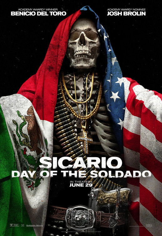 1000 piece jigsaw puzzle for the movie poster: Sicario: Day of the Soldado (2018) ver9