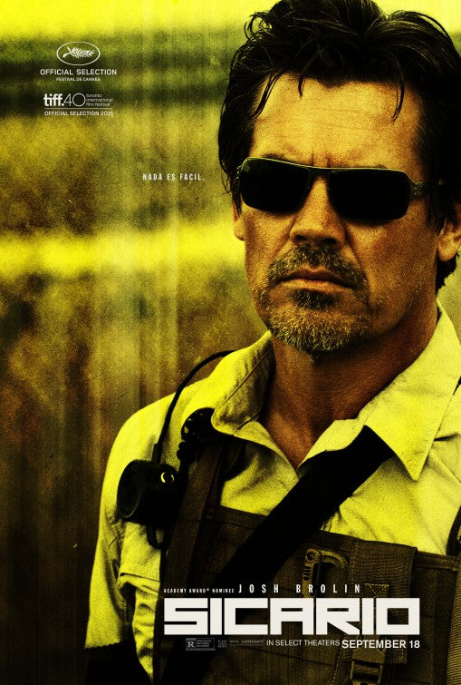 1000 piece jigsaw puzzle for the movie poster: Sicario (2015) ver11