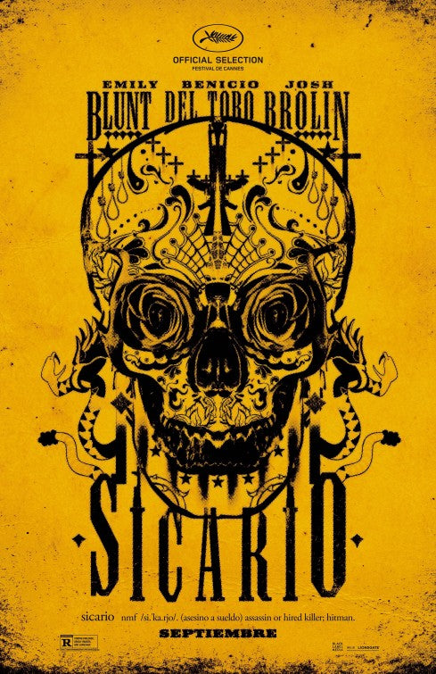 1000 piece jigsaw puzzle for the movie poster: Sicario (2015) ver2