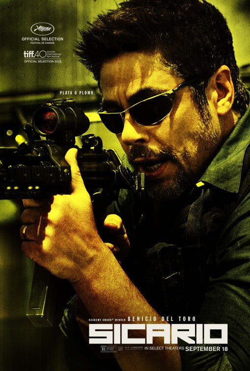 1000 piece jigsaw puzzle for the movie poster: Sicario (2015) ver9