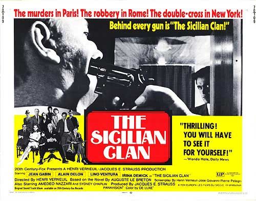 the movie poster: The Sicilian Clan (1970)