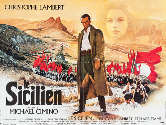 1000 piece jigsaw puzzle for the movie poster: The Sicilian (1987) ver2